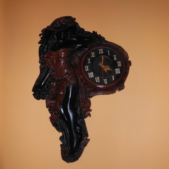 Genuine Leather Wall Clock